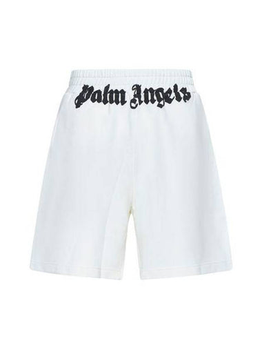 PALM ANGELS CLASSIC LOGO SWEATSHORTS - PALM ANGELS - BALAAN 1