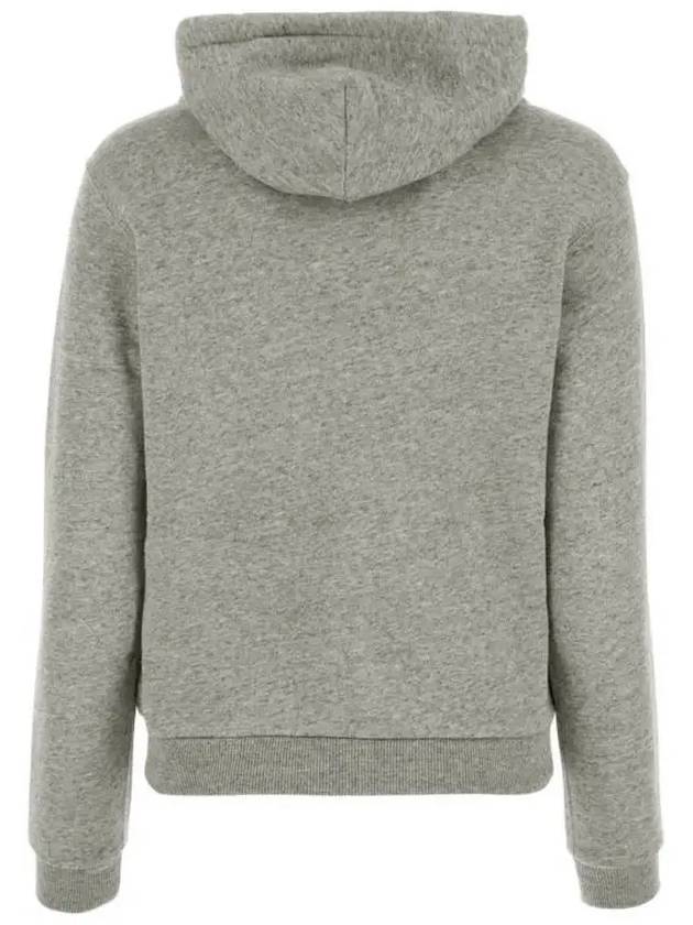 Pony Embroidery Cotton Zip-up Hoodie Grey - POLO RALPH LAUREN - BALAAN 4