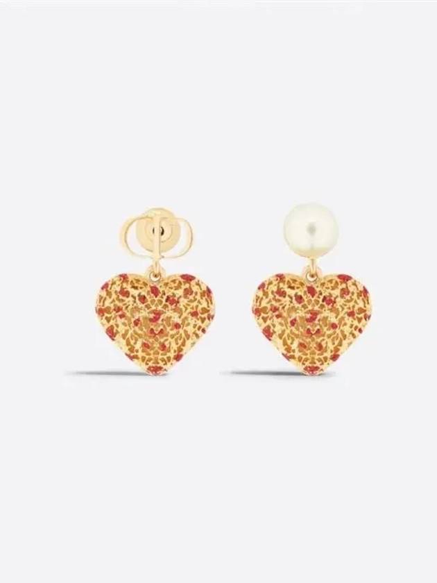 Cœur des Curiosités Pearl Earrings Gold - DIOR - BALAAN 1