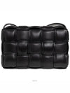 Cassette Intrecciato Padded Small Cross Bag Black - BOTTEGA VENETA - BALAAN 6