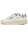 Medalist Silver Tab Low Top Sneakers White - AUTRY - BALAAN 4