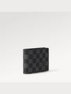 Damier Multiple Half Wallet Graphite - LOUIS VUITTON - BALAAN 5