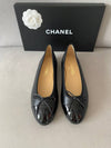 Lambskin Ballerina Flats Black - CHANEL - BALAAN 10