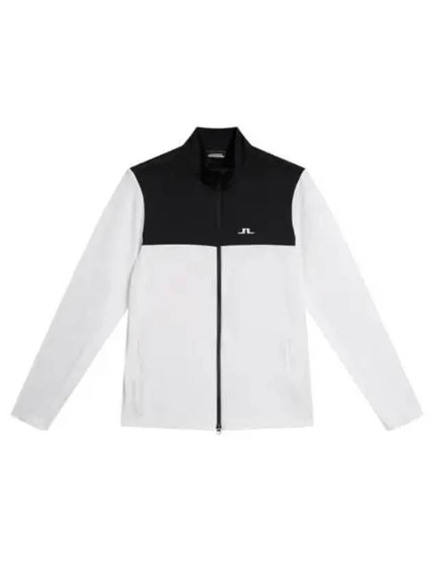 Banks Mid Layer Zip-Up Jacket White - J.LINDEBERG - BALAAN 2