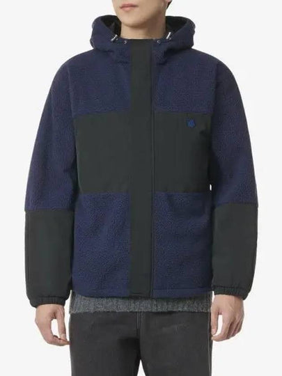 Fox Head Police Blouson Hooded Jacket Ink Blue - MAISON KITSUNE - BALAAN 2