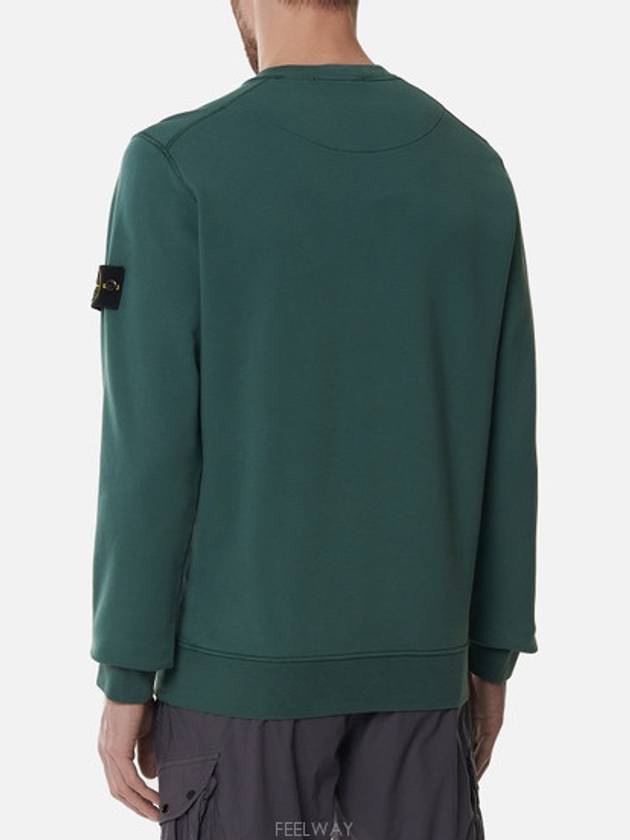 Waffen Patch Sweatshirt Green - STONE ISLAND - BALAAN.