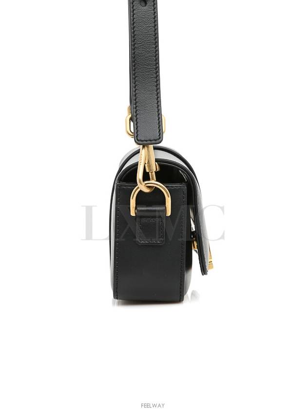 Black Gold T Timeless Chain Mini Tracollina Cross Bag Flap - TOD'S - BALAAN 4