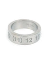 Numerical Logo Engraved Ring Silver - MAISON MARGIELA - BALAAN 2