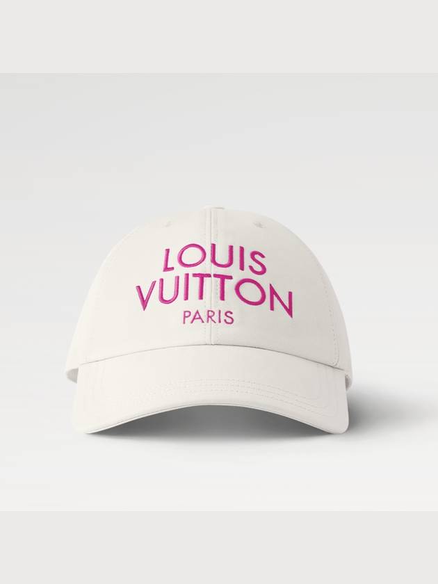 My LV Paris Ball Cap White - LOUIS VUITTON - BALAAN 3