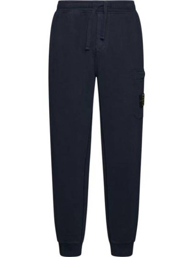 Wappen Patch Cargo Jogger Track Pants Navy - STONE ISLAND - BALAAN 5