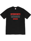 Koyaanisqatsi T shirt Black Supreme Tee - SUPREME - BALAAN 1