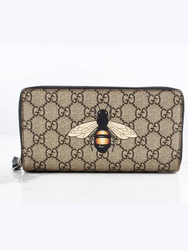 bee zipper long wallet - GUCCI - BALAAN 1