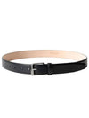 Screw Buckle Leather Belt Black - MAISON MARGIELA - BALAAN 2