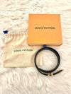 Women s LV Logo Couture Belt Black Condition A - LOUIS VUITTON - BALAAN 1