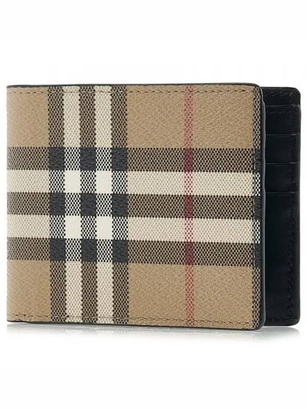 Vintage Check Slim Half Wallet Beige - BURBERRY - BALAAN 2