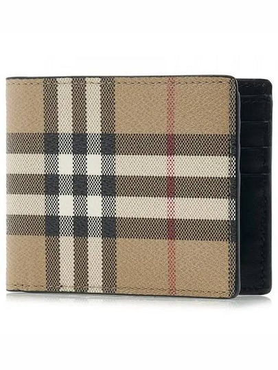 Vintage Check Slim Half Wallet Beige - BURBERRY - BALAAN 2