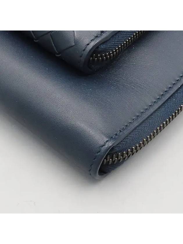 navy pouch bag - BOTTEGA VENETA - BALAAN 4