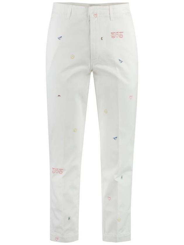 Dondup Cotton Chino Trousers - DONDUP - BALAAN 1