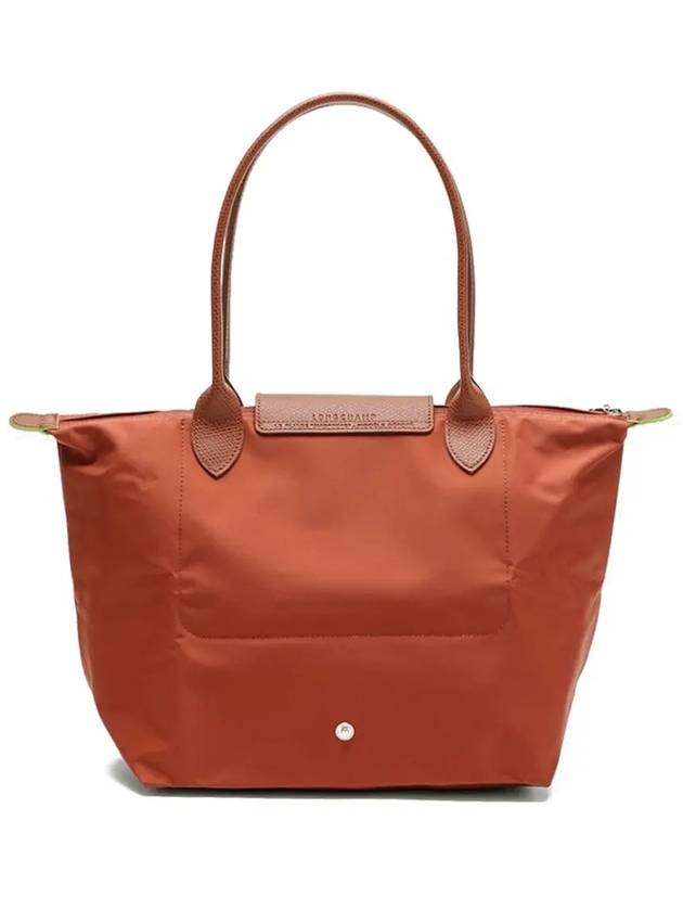 Le Pliage Medium Tote Bag Chestnut - LONGCHAMP - BALAAN 4