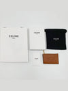 Zipper Smooth Lambskin Card Wallet Tan - CELINE - BALAAN 7