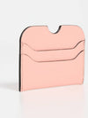 Women s Elmas Large Leather Card Wallet Pink - ACNE STUDIOS - BALAAN 2