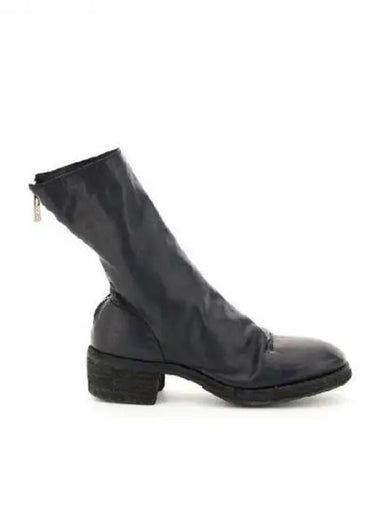 Zipped leather boots - GUIDI - BALAAN 1