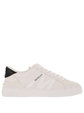 Monaco Low Top Sneakers White - MONCLER - BALAAN 1