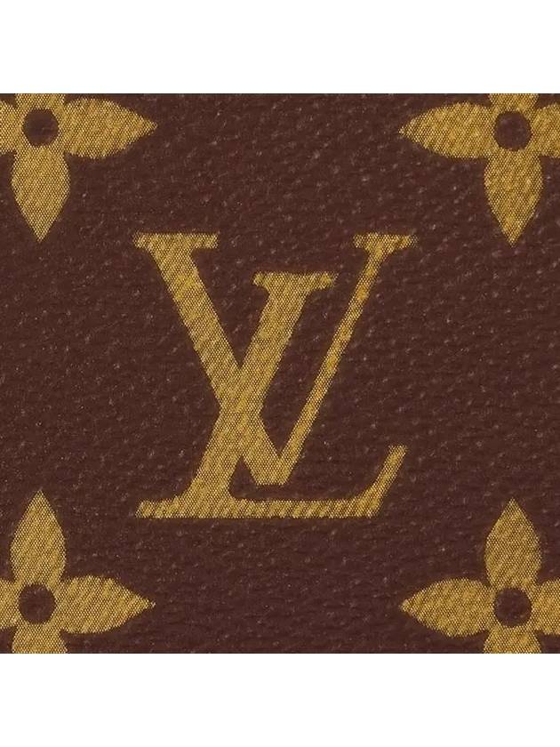 Multiple 2-Fold Bifold Wallet Brown Black - LOUIS VUITTON - BALAAN 5