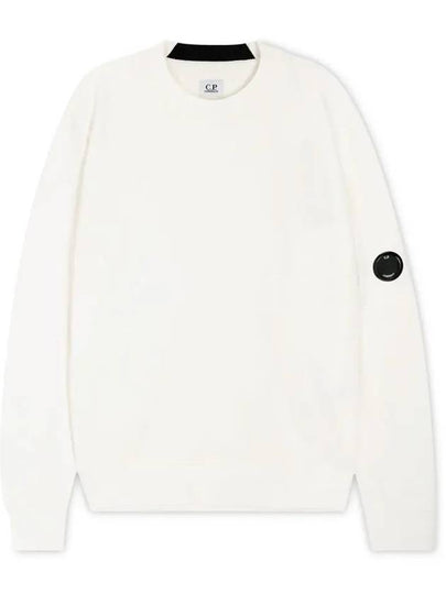 Lens Wappen Sweatshirt White - CP COMPANY - BALAAN 2