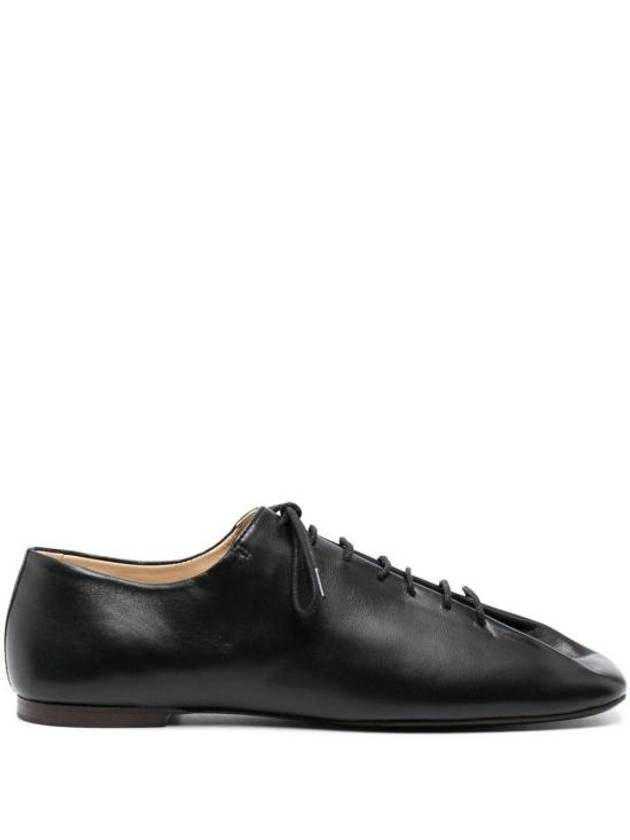 Souris Nappa Leather Flat Classic Derbies Black - LEMAIRE - BALAAN 5