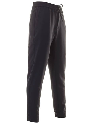 Easy Iron Four Way Stretch Fabric Tapered Fit Trousers - HUGO BOSS - BALAAN 1