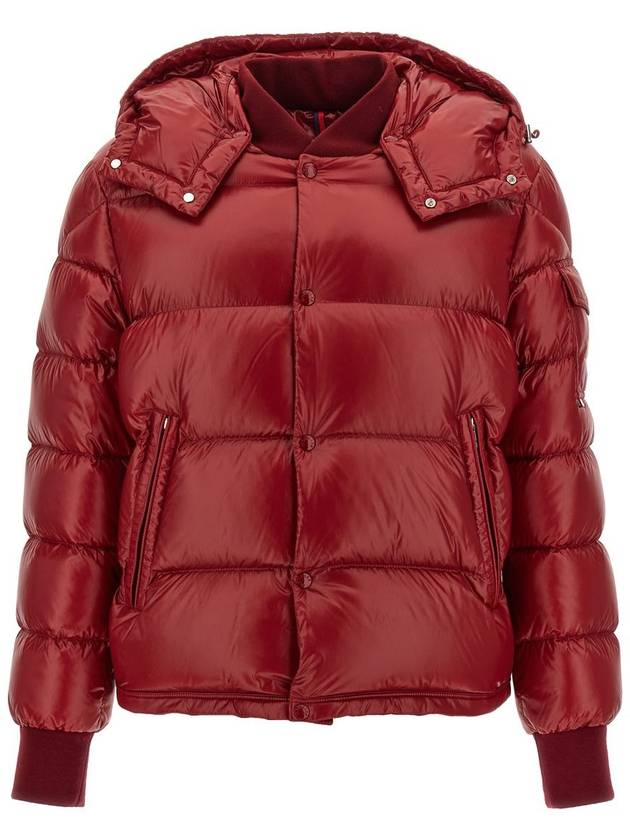 Men's Maljasset Short Down Padding Dark Red - MONCLER - BALAAN 2