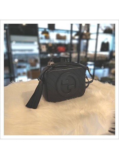 Blondie Small Leather Shoulder Bag Black - GUCCI - BALAAN 2