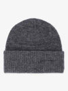 Logo embroidered knit beanie A6062 - GANNI - BALAAN 2