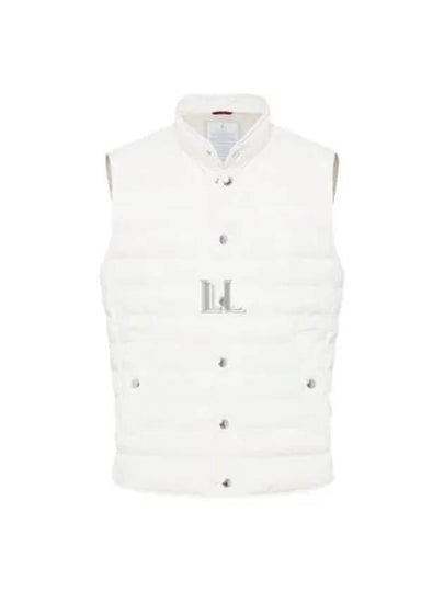 Down Vest Off White - BRUNELLO CUCINELLI - BALAAN 2