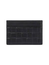 Intrecciato Card Wallet Black - BOTTEGA VENETA - BALAAN 3