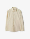 EDK Embroidered Formal Long Sleeve Shirt Plaster - BURBERRY - BALAAN 2