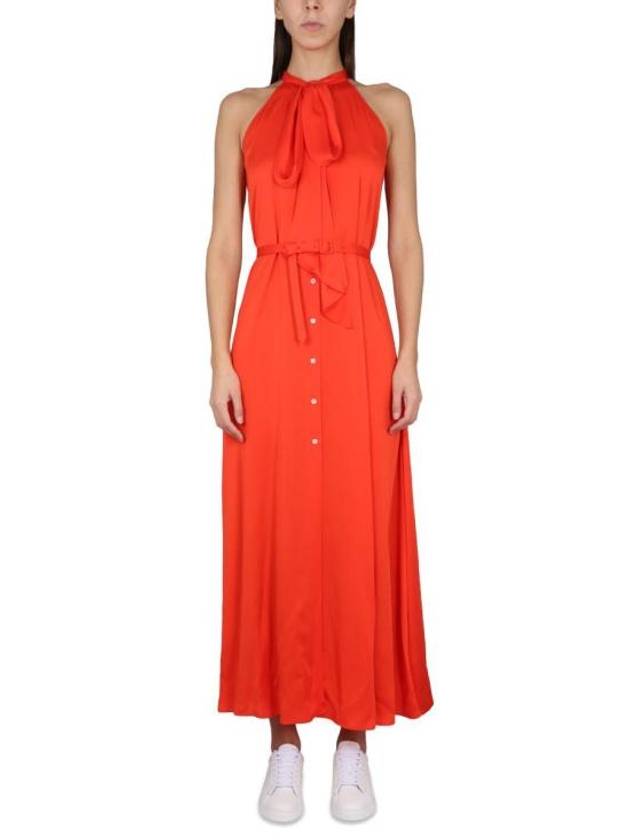 Midi Dress 2968 M21301024 ORANGE - ASPESI - BALAAN 1