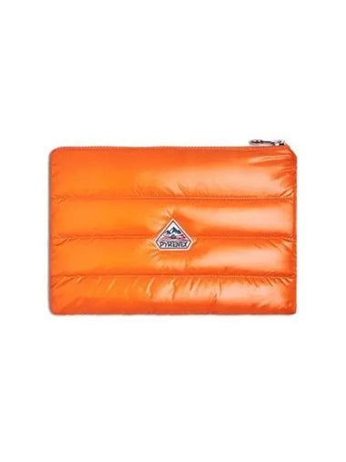 Quilted Down Pouch Vintage Orange - PYRENEX - BALAAN 1