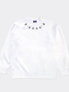 Ancient Korean Embroidery Over Fit sweatshirt White - TEENYTIGER - BALAAN 5