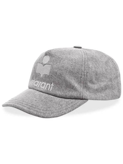 Tyron Logo Ball Cap Grey - ISABEL MARANT - BALAAN 2