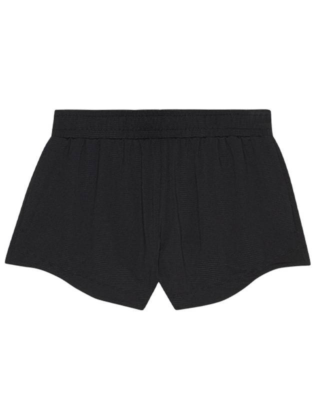 Active Mesh Shorts Black - GANNI - BALAAN 3