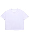 Seawear Oversized Silket Scoop Neck TShirt White - C WEAR BY THE GENIUS - BALAAN 9