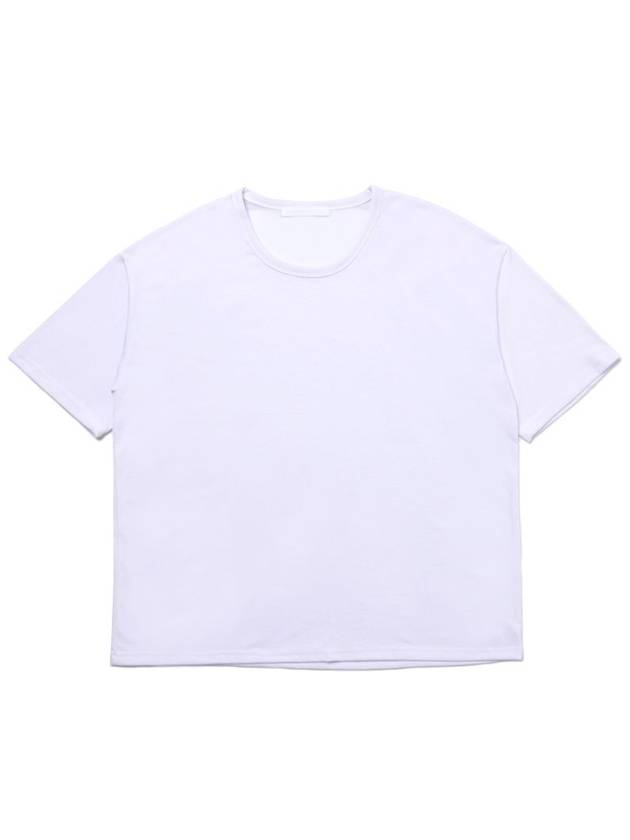 Seawear Oversized Silket Scoop Neck Short Sleeve T Shirt White - C WEAR BY THE GENIUS - BALAAN 10