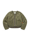 HALF QUILTING JACKET OLIVE - LIBERE - BALAAN 1