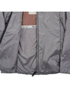 Greenh Drawstring Hooded Jacket Grey - MAX MARA - BALAAN 10