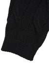 Turtleneck Cropped Knit Cardigan Black - HIGH SCHOOL DISCO - BALAAN 7