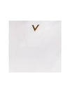 V logo cotton short sleeve t shirt MG23K8PA 0BO - VALENTINO - BALAAN 3