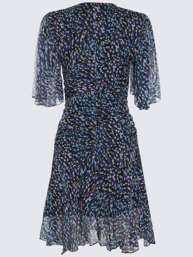 Vivienne Short Dress Midnight - ISABEL MARANT ETOILE - BALAAN 5