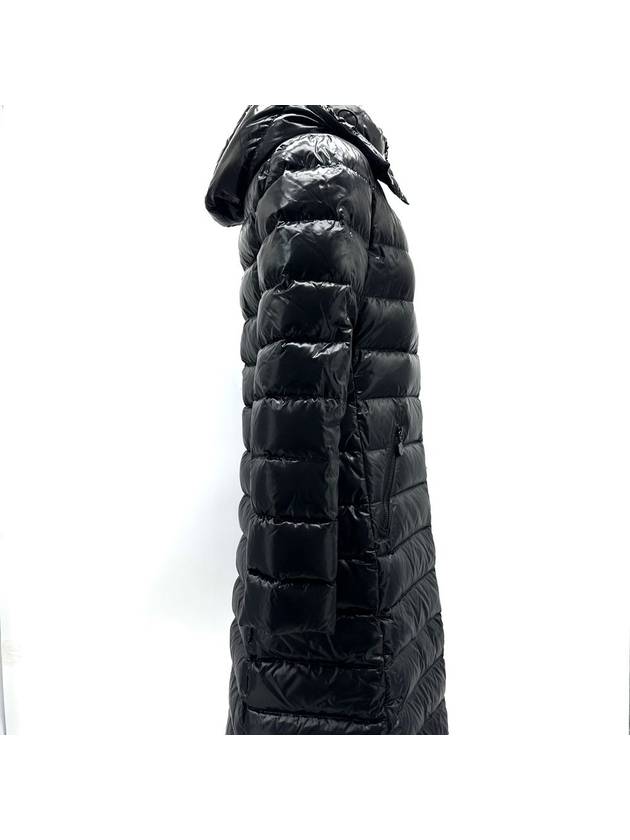 Mocha Women s Glossy Long Padded Jumper - MONCLER - BALAAN 5